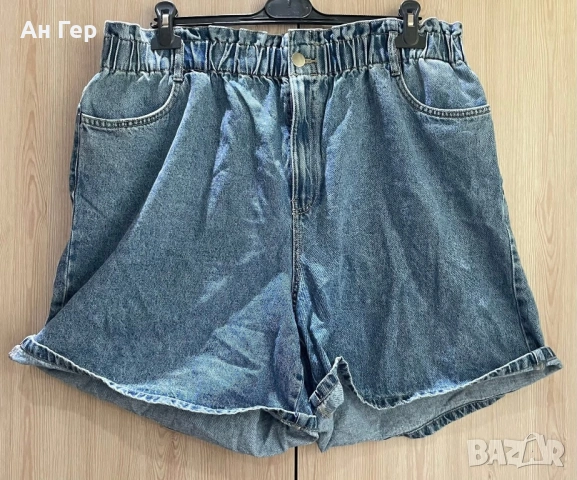 Къси дънкови пантелони H&M xl