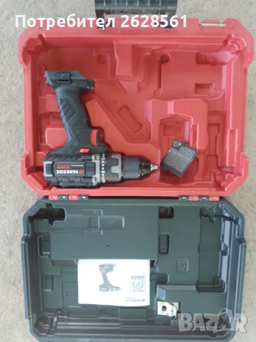 Продавам акумулаторна бормашина Parkside (черната серия), снимка 1