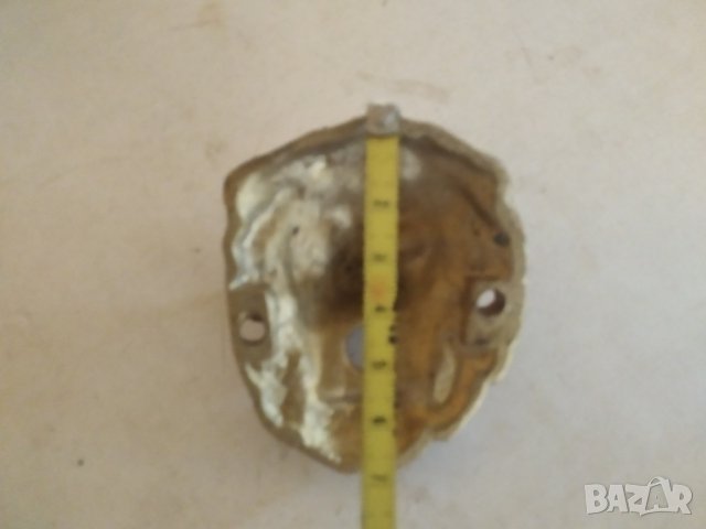 бронзова шпионка за врата-лъвска глава, снимка 3 - Други ценни предмети - 38919485