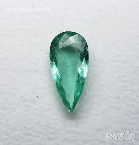 Параиба турмалин с кристално чист синьо-зелен цвят - 2.68кт.! Сертифициран! Нов!, снимка 6 - Колиета, медальони, синджири - 43826865