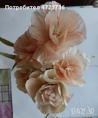 Ръчно изработени цветя за украса от естествени материали, снимка 11 - Изкуствени цветя - 53284879