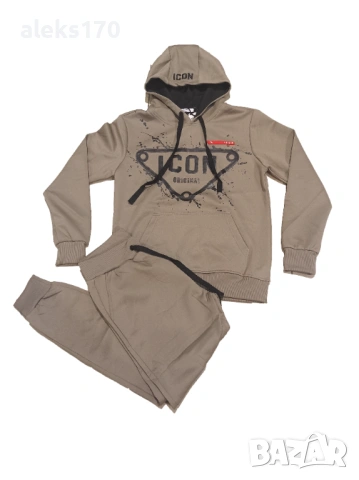 Мъжки комплект бежов, снимка 2 - Спортни дрехи, екипи - 53276065