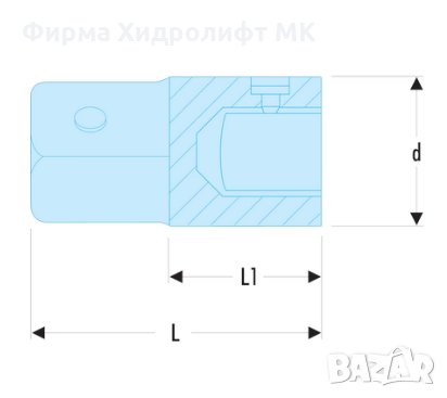 FACOM K.232A Преход 3/4'' към 1'', снимка 2 - Гедорета - 34474745