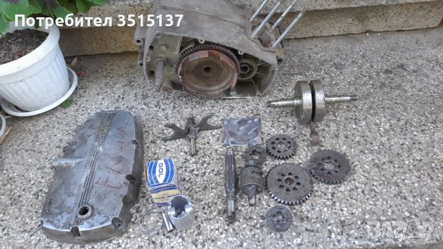 Gilera  50 Enduro  Touring Sv 50 cc 1975 3 броя двигатели ретро мотоциклет , снимка 6 - Мотоциклети и мототехника - 42475184