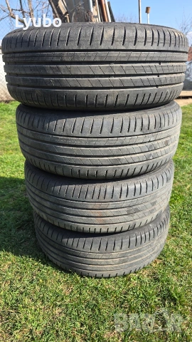 Летни гуми с джанти  195/55/16, снимка 4 - Гуми и джанти - 53837397