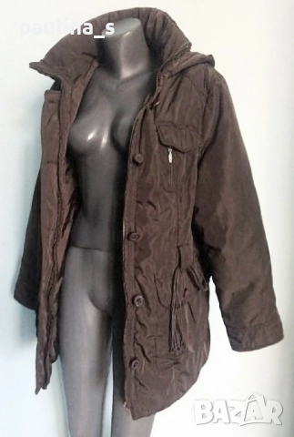 Два броя / Топла дамска парка / палто / яке с дебел хастар "Vero Moda" и "Clarina" , снимка 13 - Палта, манта - 36253767