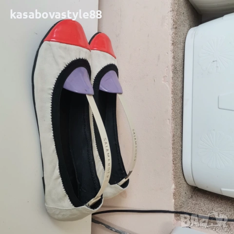 Балерини Bianco 39 н. велур,естествена кожа 