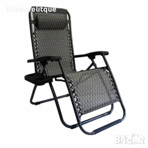 Плажен стол-шезлонг с възглавничка 175x52 см NS6318, снимка 7 - Други - 52183642