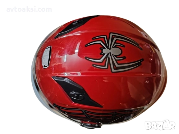 Детска каска Мотор/Мотопед/Вело/Скутер/Атв Шлем два двята, снимка 10 - Аксесоари и консумативи - 52593215