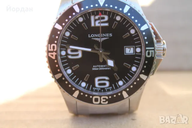 Мъжки швейцарски часовник ''Longines Hydro Concquest'', снимка 4 - Мъжки - 47511404