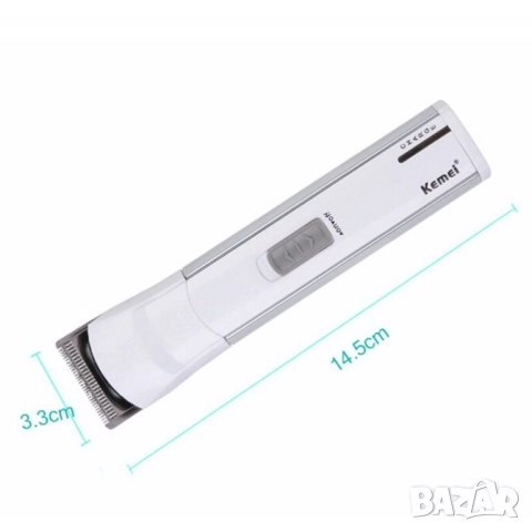 Безжичен тример за брада и тяло Kimei KM-2599  SHAV70, снимка 6 - Тримери - 51969359
