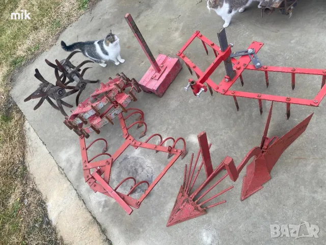Мотокултиватор с инвентар, снимка 7 - Селскостопанска техника - 46030383