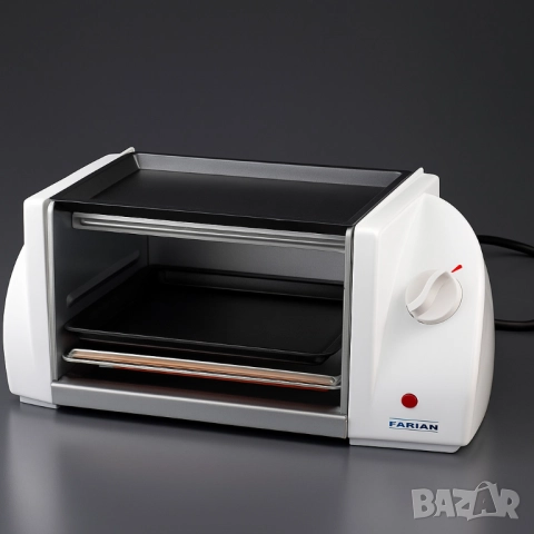 Компактен електрически грил Arian – бързо и равномерно печене, снимка 3 - Други - 51948572