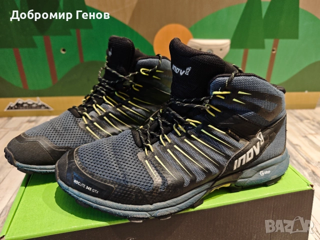 Мъжки туристически леки обувки Inov-8 Roclite G 345 GTX, снимка 4 - Спортни обувки - 53241479