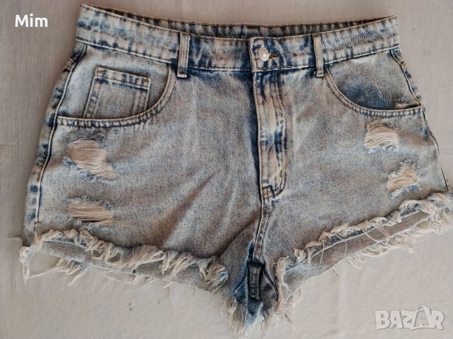 S/M/L Къси,накъсани дънки 