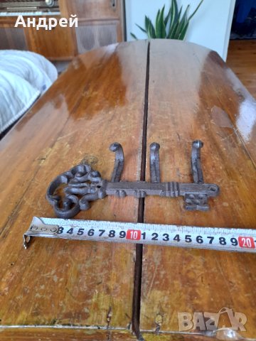 Стара закачалка #22, снимка 5 - Антикварни и старинни предмети - 41935865