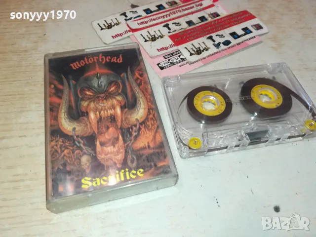 MOTORHEAD SACRIFICE-AUDIO TAPE 3012241442