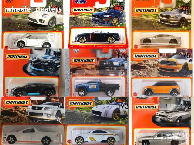 Метални колички Мачбокс Matchbox от различни години в мащаб 1:64 Част2, снимка 5 - Колекции - 50051522