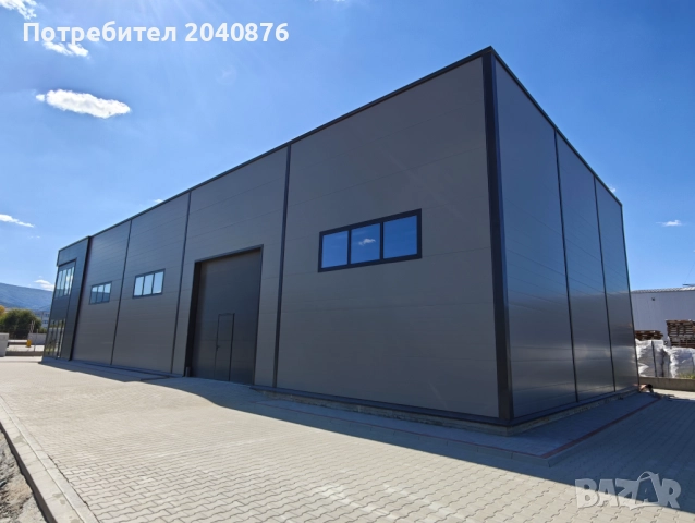 ПОД НАЕМ : Склад - Хале - Промишлено помещение 450кв.м - 900кв.м