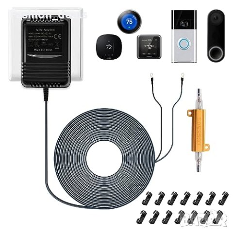 Нов Мощен Трансформатор Захранване Звънец Дом Офис