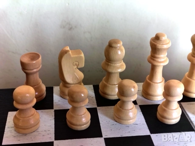 Стар Колекционерски Дървен Шах Кутия За Вино, снимка 3 - Други ценни предмети - 53137149