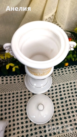 Комплект часовник, лампион и ваза, снимка 6 - Декорация за дома - 51587991