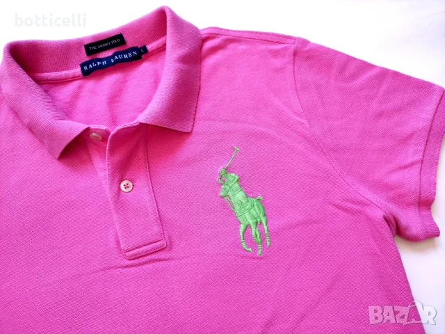 POLO Ralph Lauren Cotton Womens Shirt - L - оригинална дамска тениска, снимка 6 - Тениски - 55879260