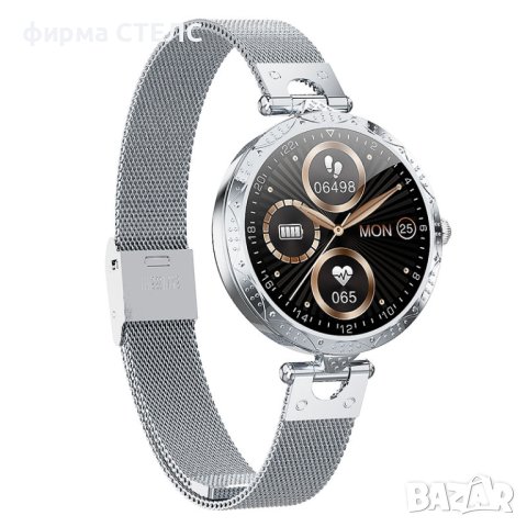 Смарт часовник STELS Q22, Водоустойчив IP68, Неръждаема стомана, снимка 2 - Смарт часовници - 41686674