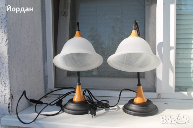 Немски нощни лампи , снимка 1 - Антикварни и старинни предмети - 41715665