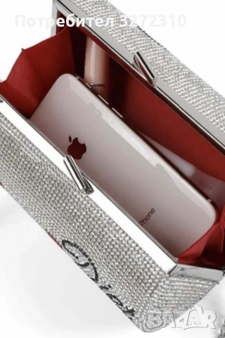 Чанта клъч Diet Coke с камъчета, снимка 10 - Чанти - 53418326