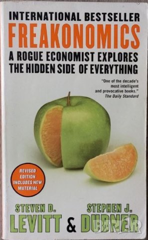 Freakonomics (Steven D. Levitt, Stephen J. Dubner), снимка 1