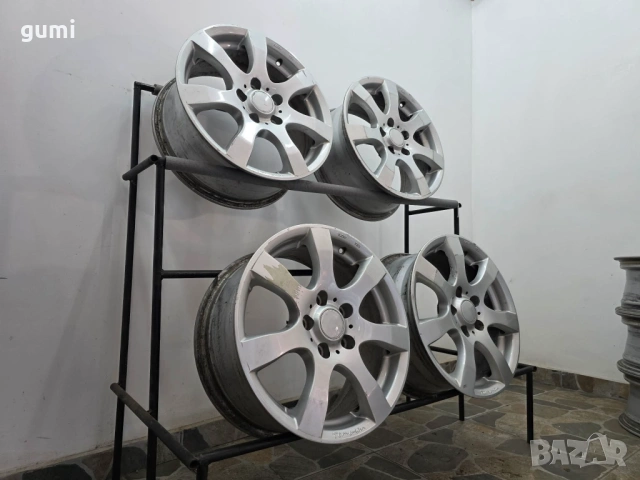 4бр 16ски джанти за VW, AUDI, SEAT  5х112мм A161248, снимка 6 - Гуми и джанти - 53518649