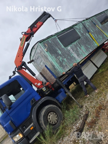 Камион с кран, Транспортни услуги, снимка 3 - Услуги с автокран - 53298487