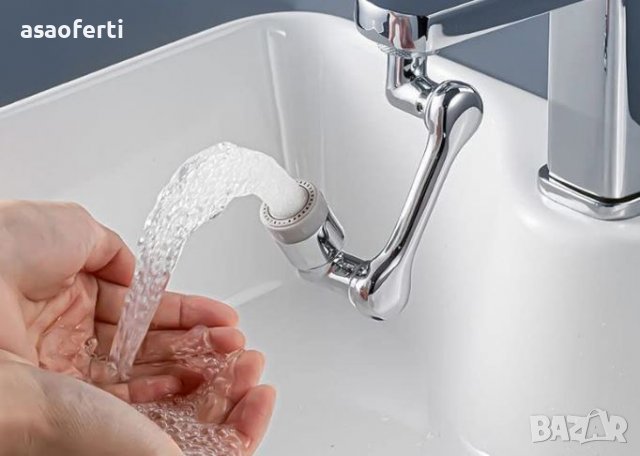 Универсален въртящ се накрайник за чешма, 1080, снимка 7 - Други - 39745181