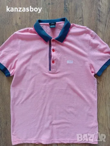 Hugo Boss - мъжка тениска р-р L , снимка 3 - Тениски - 55888115