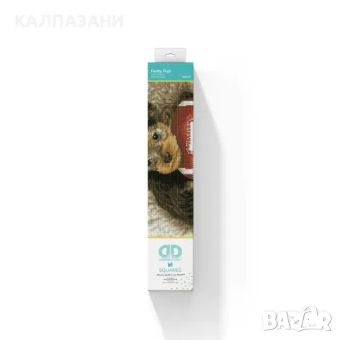 Diamond Dotz Диамантен гоблен Footy Pup 18207 диаманта DQ8017, снимка 2 - Рисуване и оцветяване - 48992381