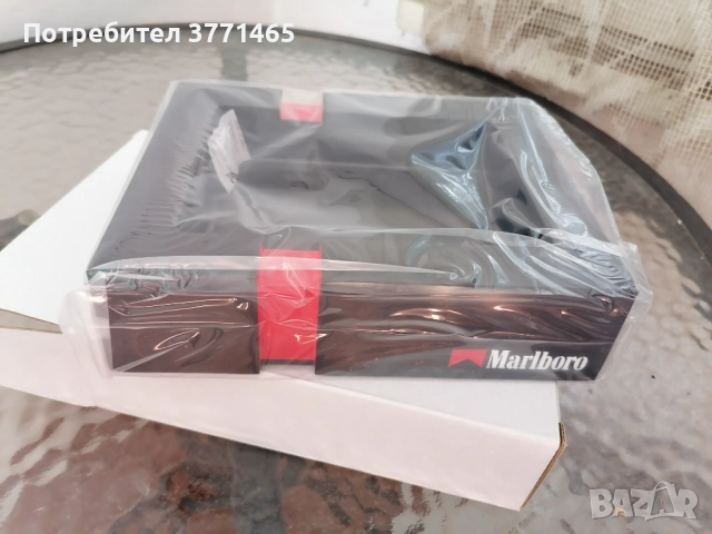 Метален пепелник Марлборо Рекламни пепелници, снимка 3 - Други стоки за дома - 52576530