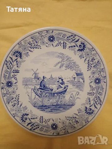 Чиния Делфт Delft, 21,5см оригинална