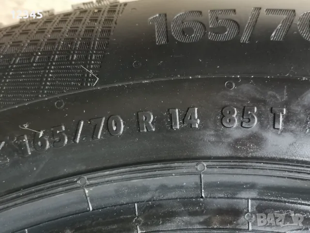 165/70R14 continental-№841, снимка 8 - Гуми и джанти - 48517694