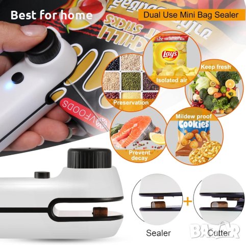 Устройство за запечатване на пликове акумулаторно 3 в 1, снимка 5 - Други - 44463009