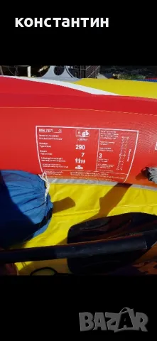 надуваема лодка с гребла, снимка 3 - Водни спортове - 50069943