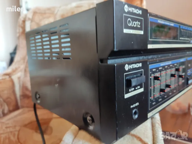 Hitachi HTA-D30 Стерео Усилвател с тунер, снимка 4 - Ресийвъри, усилватели, смесителни пултове - 56056477