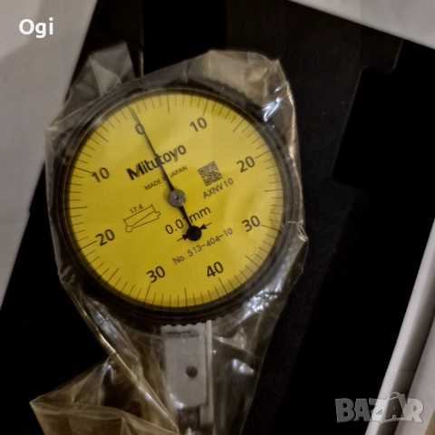 Индикаторен часовник MITUTOYO , снимка 2 - Шублери - 53372931