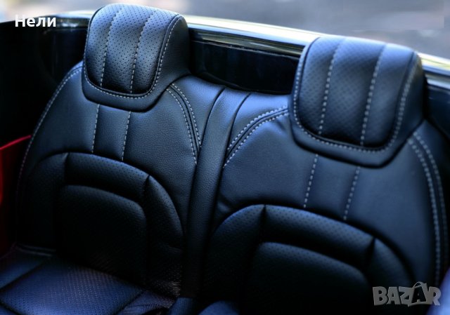 Акумулаторен Двуместен джип Лицензиран  Range Rover 4X4,12V батерия, C  MP4, с меки гуми с 2 Кожена , снимка 8 - Детски велосипеди, триколки и коли - 41606791