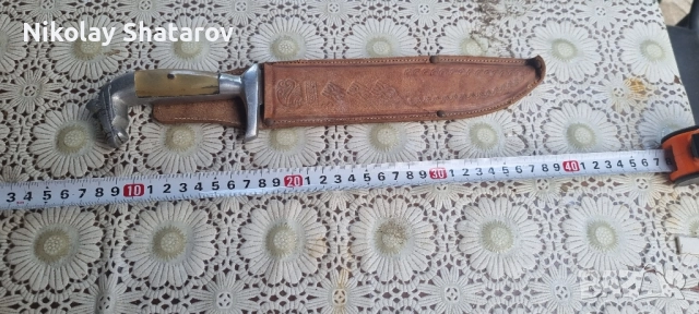 Уникален нож, снимка 7 - Антикварни и старинни предмети - 51503712