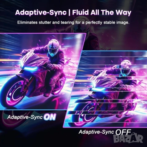 34" 2К  Amzfast 34-Инча /86.36cm Curved, 240 hz -Геймърски монитор ! Не разопакован ! , снимка 4 - Друга електроника - 53673499