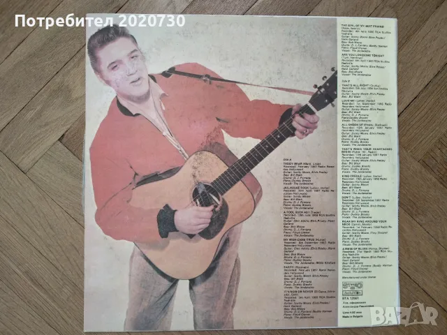 Elvis Presley – Rock-And-Roll - грамофонна плоча КОЛЕДНО;, снимка 2 - Грамофонни плочи - 47527683