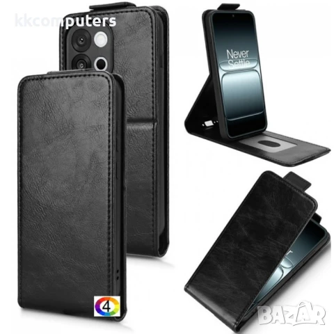 OnePlus 13s 5G / OnePlus 13T 5G Flip2 Кожен Калъф и Скрийн Протектор, снимка 4 - Калъфи, кейсове - 50712586