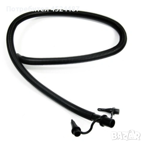 Ръчна помпа за надуване INTEX 68612 с вентилационен маркуч и 3 броя накрайници, снимка 6 - Надуваеми легла - 53858229