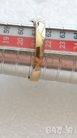 Руски златен пръстен 56 проба с диаманти, снимка 13 - Пръстени - 51221626